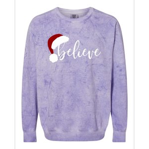 Believe Merry Christmas Variety For Unisex Xmas Gift Colorblast Crewneck Sweatshirt