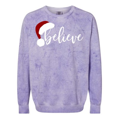 Believe Merry Christmas Variety For Unisex Xmas Gift Colorblast Crewneck Sweatshirt