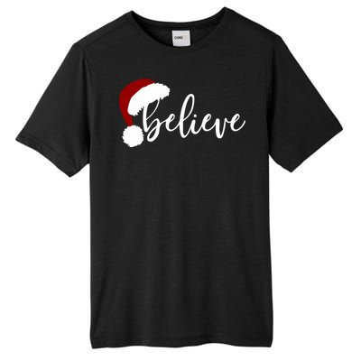 Believe Merry Christmas Variety For Unisex Xmas Gift Tall Fusion ChromaSoft Performance T-Shirt