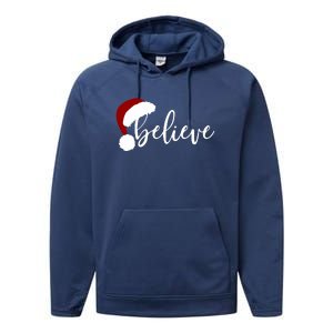 Believe Merry Christmas Variety For Unisex Xmas Gift Performance Fleece Hoodie