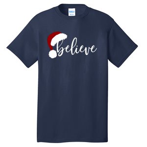 Believe Merry Christmas Variety For Unisex Xmas Gift Tall T-Shirt