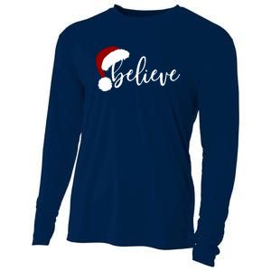 Believe Merry Christmas Variety For Unisex Xmas Gift Cooling Performance Long Sleeve Crew