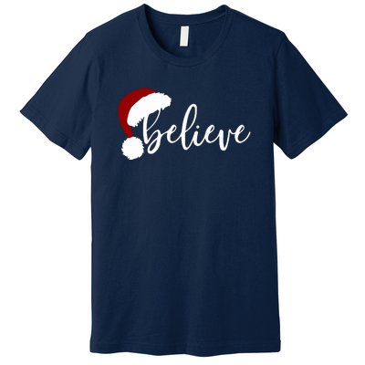 Believe Merry Christmas Variety For Unisex Xmas Gift Premium T-Shirt