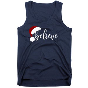 Believe Merry Christmas Variety For Unisex Xmas Gift Tank Top