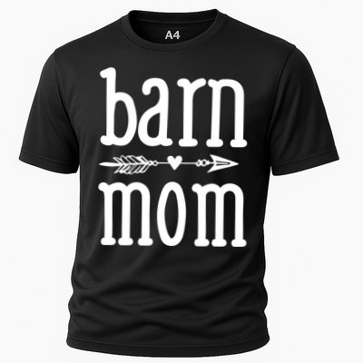 Barn Mom Cute Horseback Riding Lesson Equestrian Gift Performance Shirt