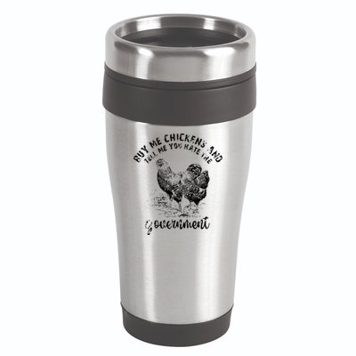 Buy Me Chicken And Tell Me You Hate The Government 16oz Travel Tumbler
