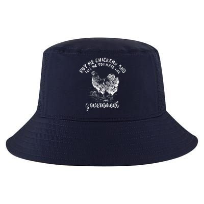 Buy Me Chicken And Tell Me You Hate The Government Cool Comfort Performance Bucket Hat