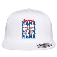 Baseball Mama Coquette Bow Game Day Baseball Mom Mother Flatbill Hat