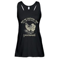 Buy Me Chickens Tell Me You Hate The Government Ladies Essential Flowy Tank