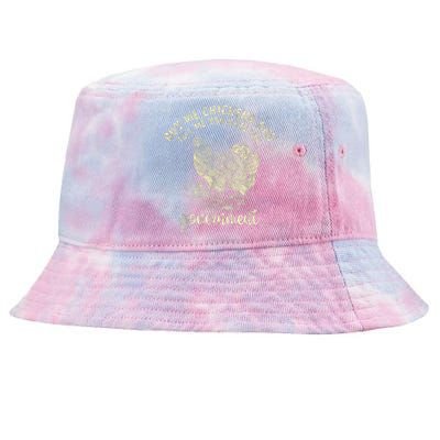 Buy Me Chickens Tell Me You Hate The Government Tie-Dyed Bucket Hat