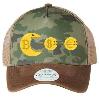 Bitcoin Monster Crypto Legacy Tie Dye Trucker Hat
