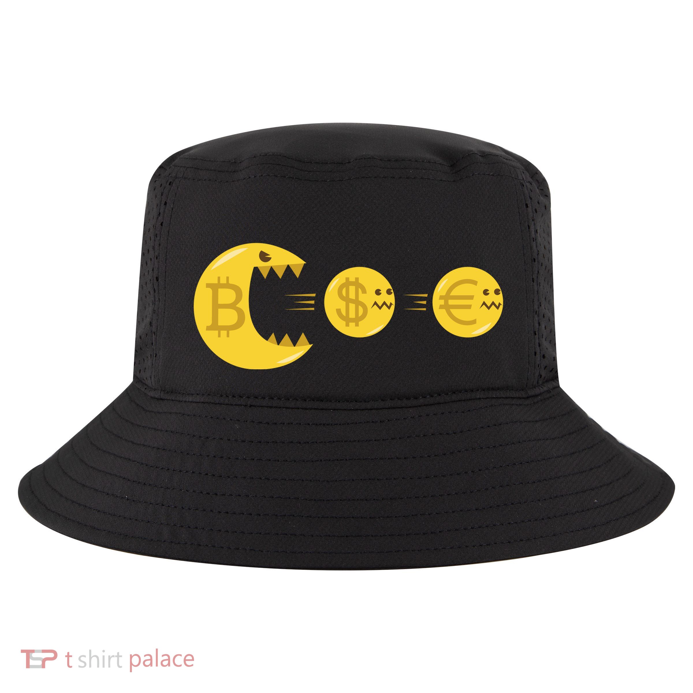 Bitcoin Monster Crypto Cool Comfort Performance Bucket Hat