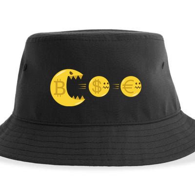 Bitcoin Monster Crypto Sustainable Bucket Hat