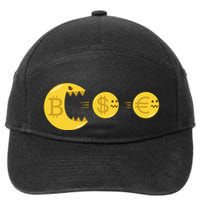 Bitcoin Monster Crypto 7-Panel Snapback Hat