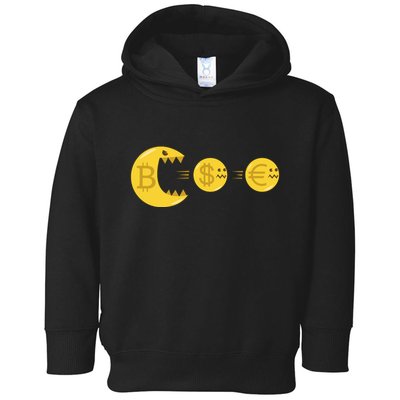 Bitcoin Monster Crypto Toddler Hoodie