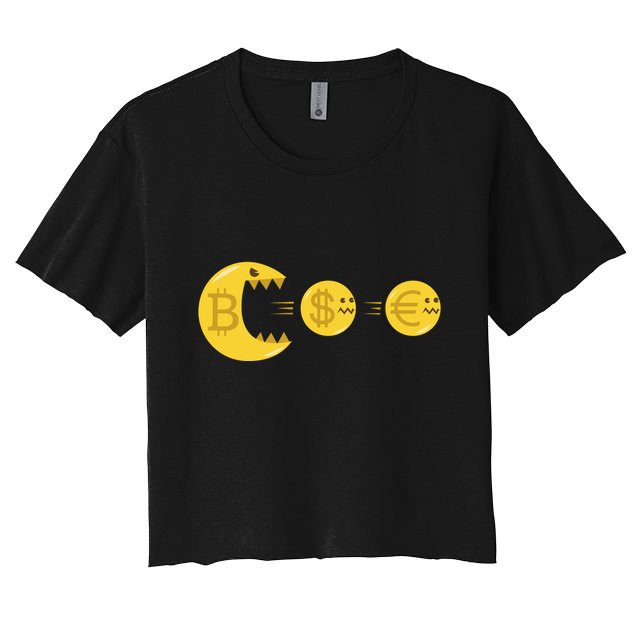 Bitcoin Monster Crypto Crop Top