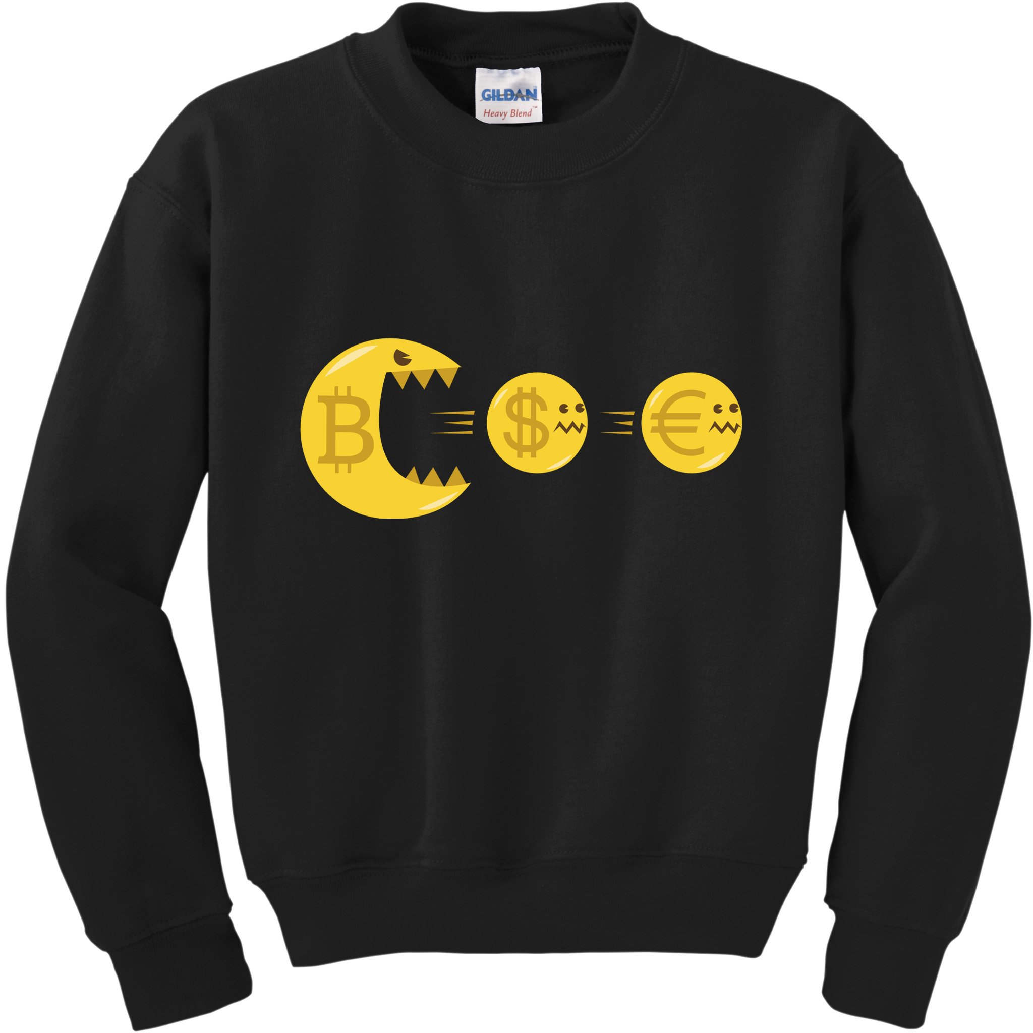 Bitcoin Monster Crypto Kids Sweatshirt