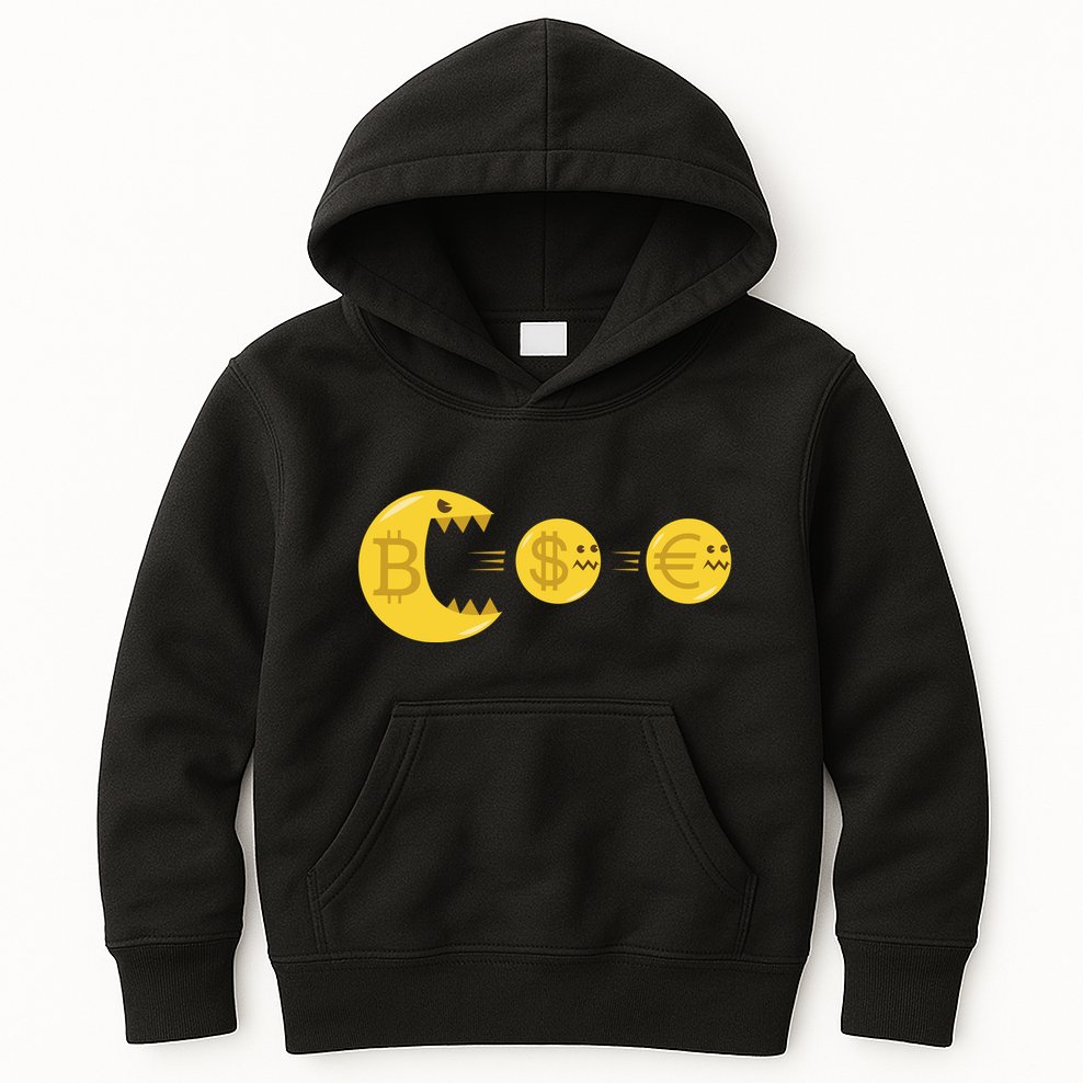Bitcoin Monster Crypto Kids Hoodie