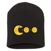Bitcoin Monster Crypto Short Acrylic Beanie