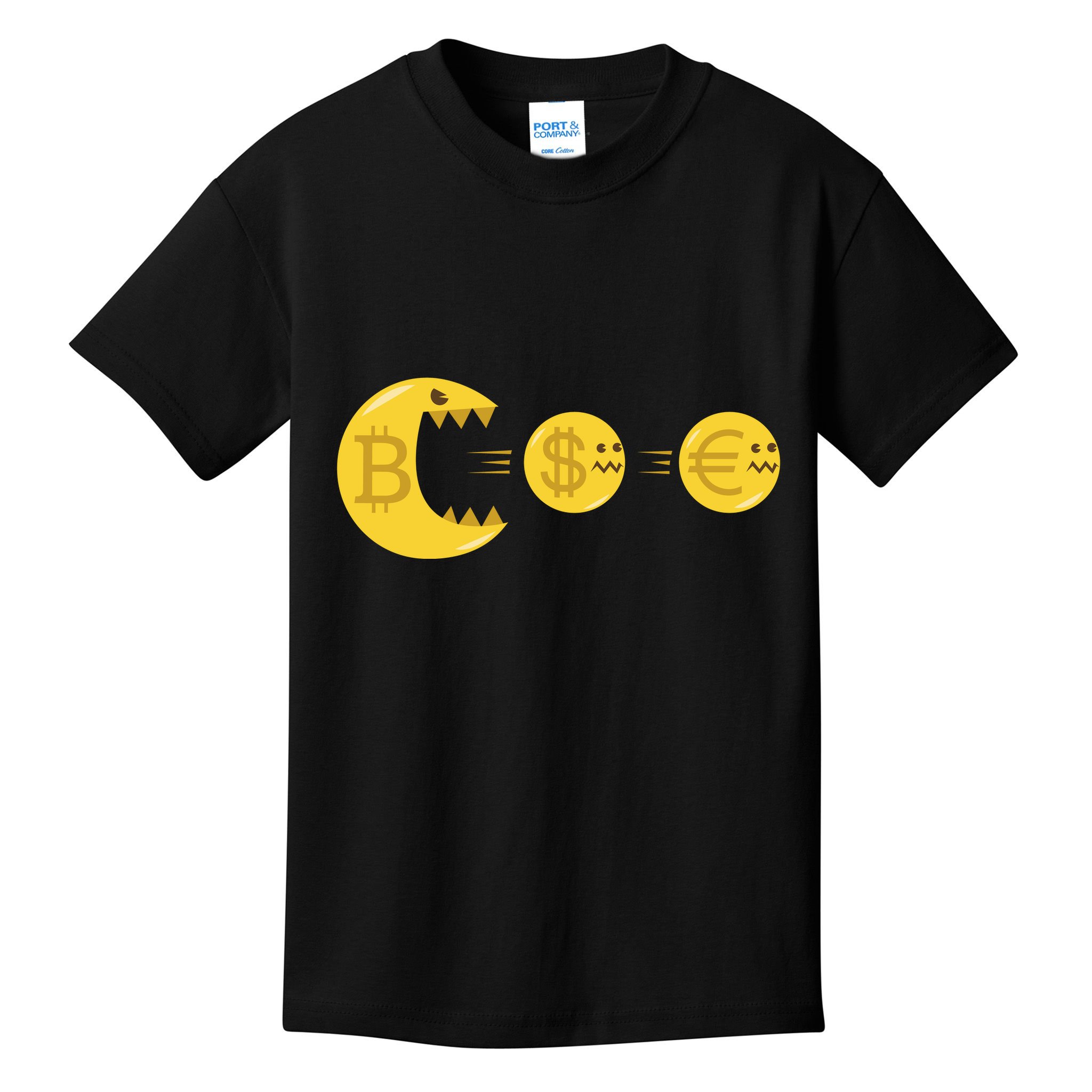 Bitcoin Monster Crypto Kids T-Shirt