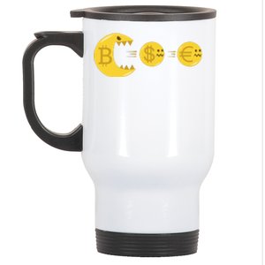 Bitcoin Monster Crypto Stainless Steel Travel Mug