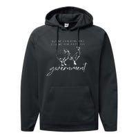 Buy Me Chickens And Tell Me You Hate The Government Performance Fleece Hoodie