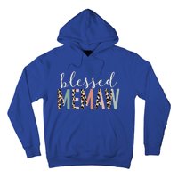 Blessed Memaw Cute Leopard Print Gift Hoodie