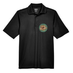 Barry Manilow Circle Retro Men's Origin Performance Pique Polo