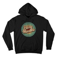 Barry Manilow Circle Retro Hoodie