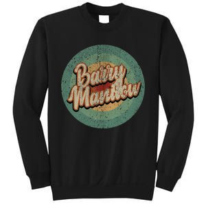 Barry Manilow Circle Retro Sweatshirt