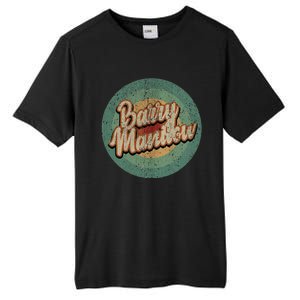 Barry Manilow Circle Retro Tall Fusion ChromaSoft Performance T-Shirt