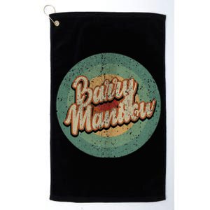 Barry Manilow Circle Retro Platinum Collection Golf Towel