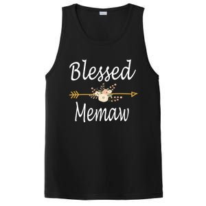 Blessed Memaw Cute Gift Mothers Day Funny Gift Cute Gift PosiCharge Competitor Tank