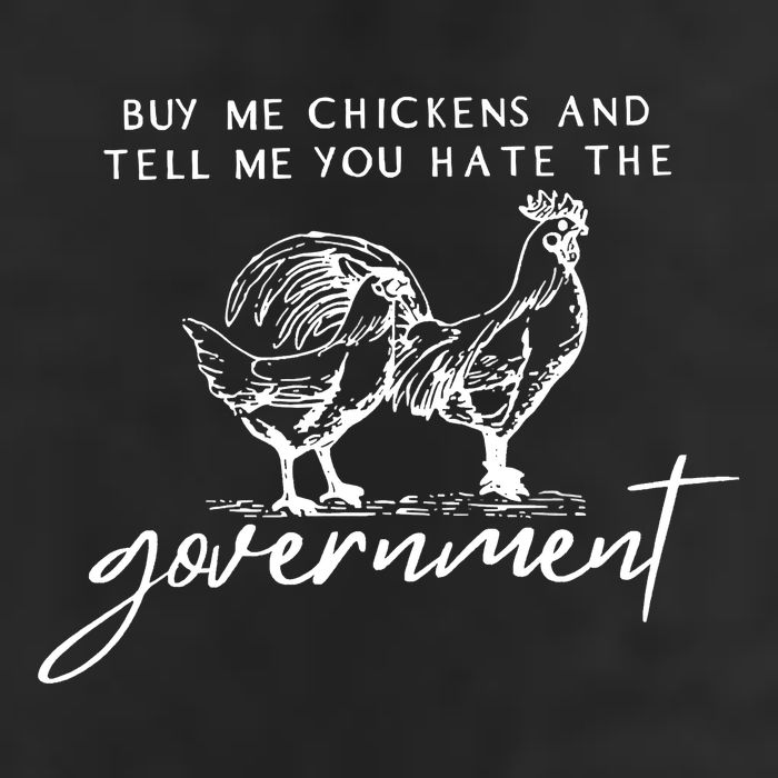 Buy Me Chickens And Tell Me You Hate The Government 7 Panel Mesh Trucker Snapback Hat