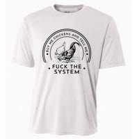 Buy Me Chickens And Tell You Fuck The System Cooling Performance Crew T-Shirt