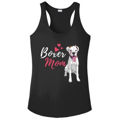 Boxer Mom Cute German Boxer Lover Dog Owner Ladies PosiCharge Competitor Racerback Tank