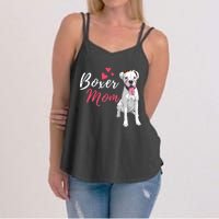 Boxer Mom Cute German Boxer Lover Dog Owner Women's Strappy Tank