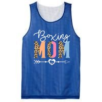 Boxing Mom Cute Boxing Game Mother's Day Leopard Funny Gift Mesh Reversible Basketball Jersey Tank