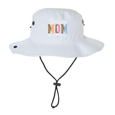 Boxing Mom Cute Boxing Game Mother's Day Leopard Funny Gift Legacy Cool Fit Booney Bucket Hat