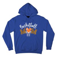 Basketball Mom Cute Novelty Distressed Gift Hoodie