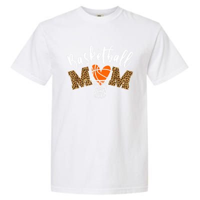 Basketball Mom Cute Novelty Distressed Gift Garment-Dyed Heavyweight T-Shirt