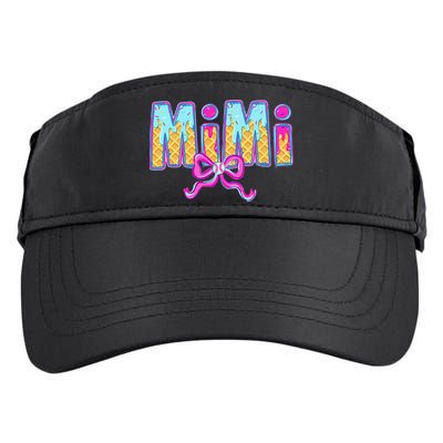 Baseball Mimi Coquette Bow Ice Cream Baseball Drip For Adult Drive Performance Visor