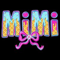 Baseball Mimi Coquette Bow Ice Cream Baseball Drip For 16 in Basic Backpack