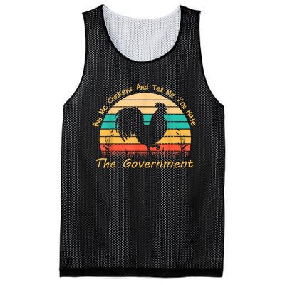 Buy Me Chickens And Tell Me You Hate The Government Vintage Mesh Reversible Basketball Jersey Tank