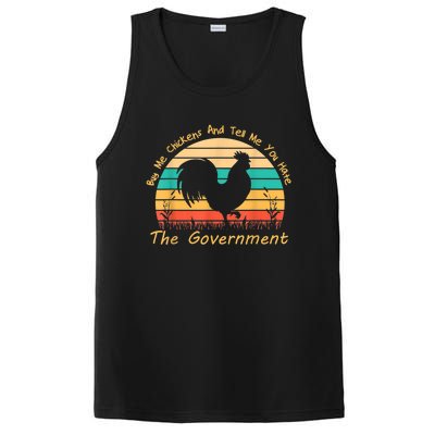 Buy Me Chickens And Tell Me You Hate The Government Vintage PosiCharge Competitor Tank