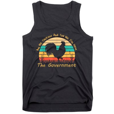 Buy Me Chickens And Tell Me You Hate The Government Vintage Tank Top