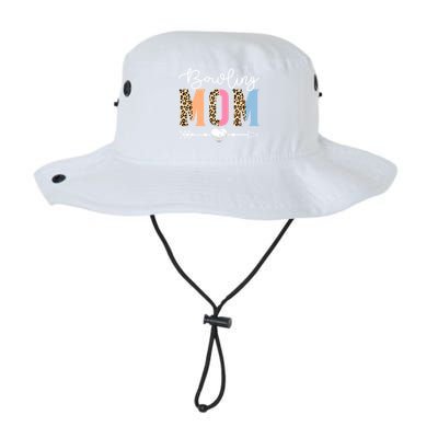 Bowling Mom Cute Bowling Game Mother's Day Leopard Gift Legacy Cool Fit Booney Bucket Hat