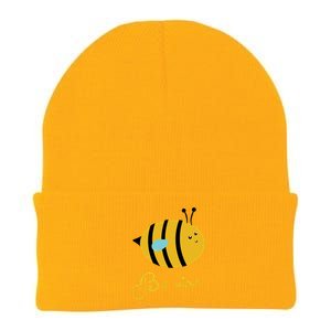 Bee Mine Cute Bees Valentines Day Couples Gift Knit Cap Winter Beanie