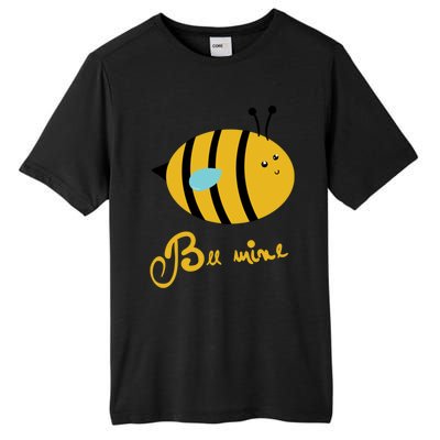 Bee Mine Cute Bees Valentines Day Couples Gift Tall Fusion ChromaSoft Performance T-Shirt