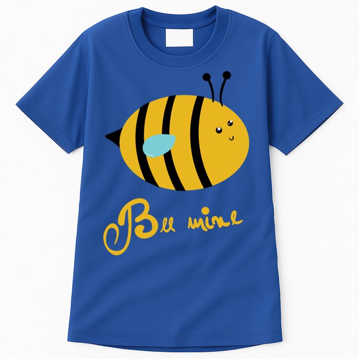 Bee Mine Cute Bees Valentines Day Couples Gift Tall T-Shirt